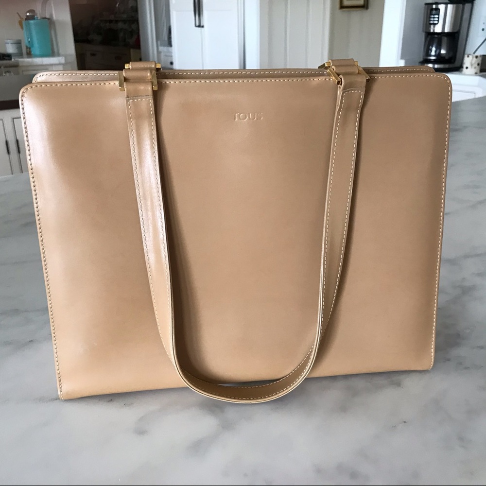 Tous leather handbag. Never used.
